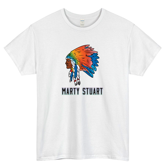 MARTY STUART logo SHORT SLEEVE T SHIRT -P