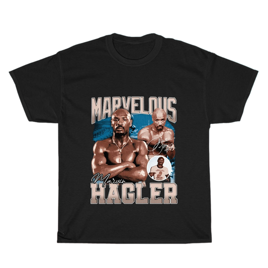 Marvelous Marvin Hagler Logo Men's Unisex T Shirt Size S to 3XL