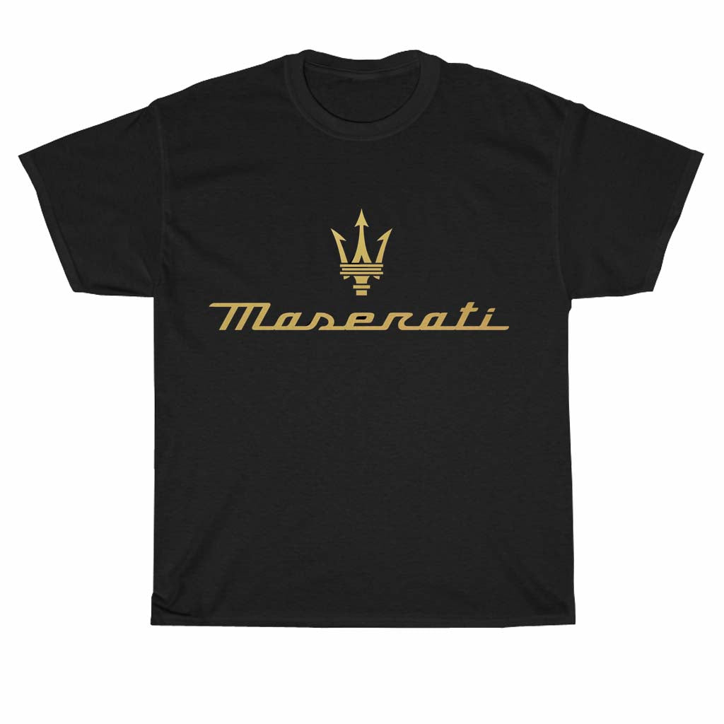 Maserati Trident Emblem Logo Men's Unisex T Shirt Size S to 3XL