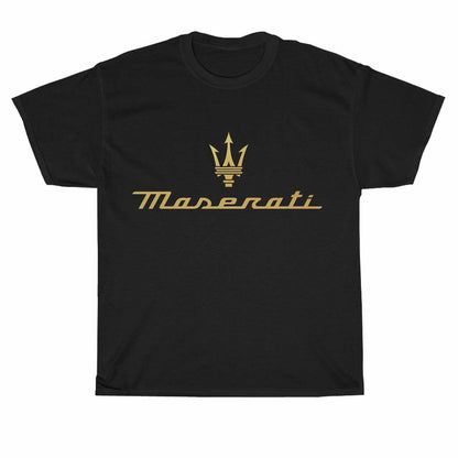 Maserati Trident Emblem Logo Men's Unisex T Shirt Size S to 3XL