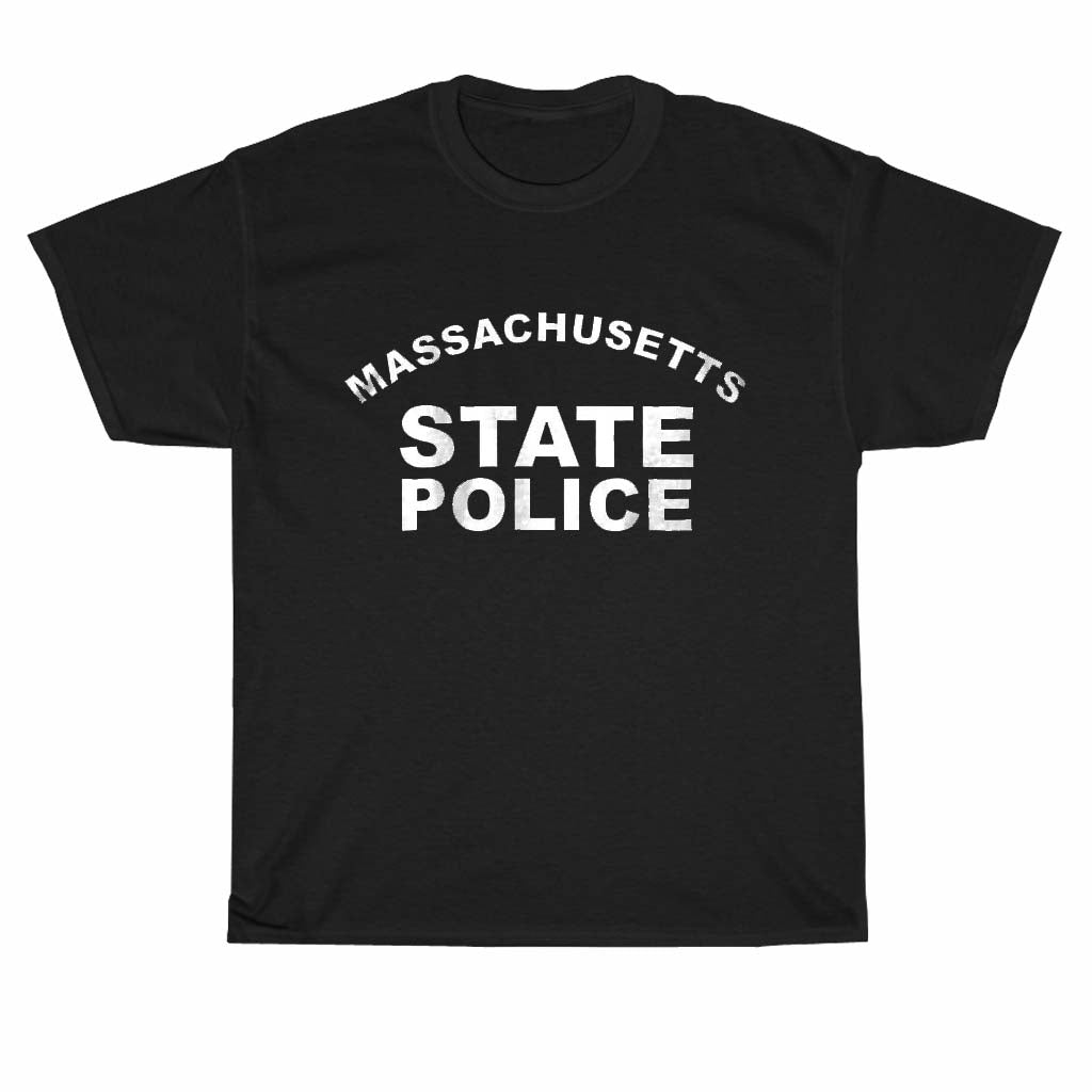 Massachusetts State Police Departmen logo Men's Unisex T Shirt Size S to 3XL