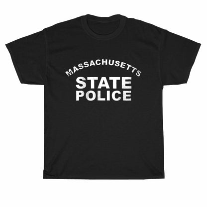 Massachusetts State Police Departmen logo Men's Unisex T Shirt Size S to 3XL