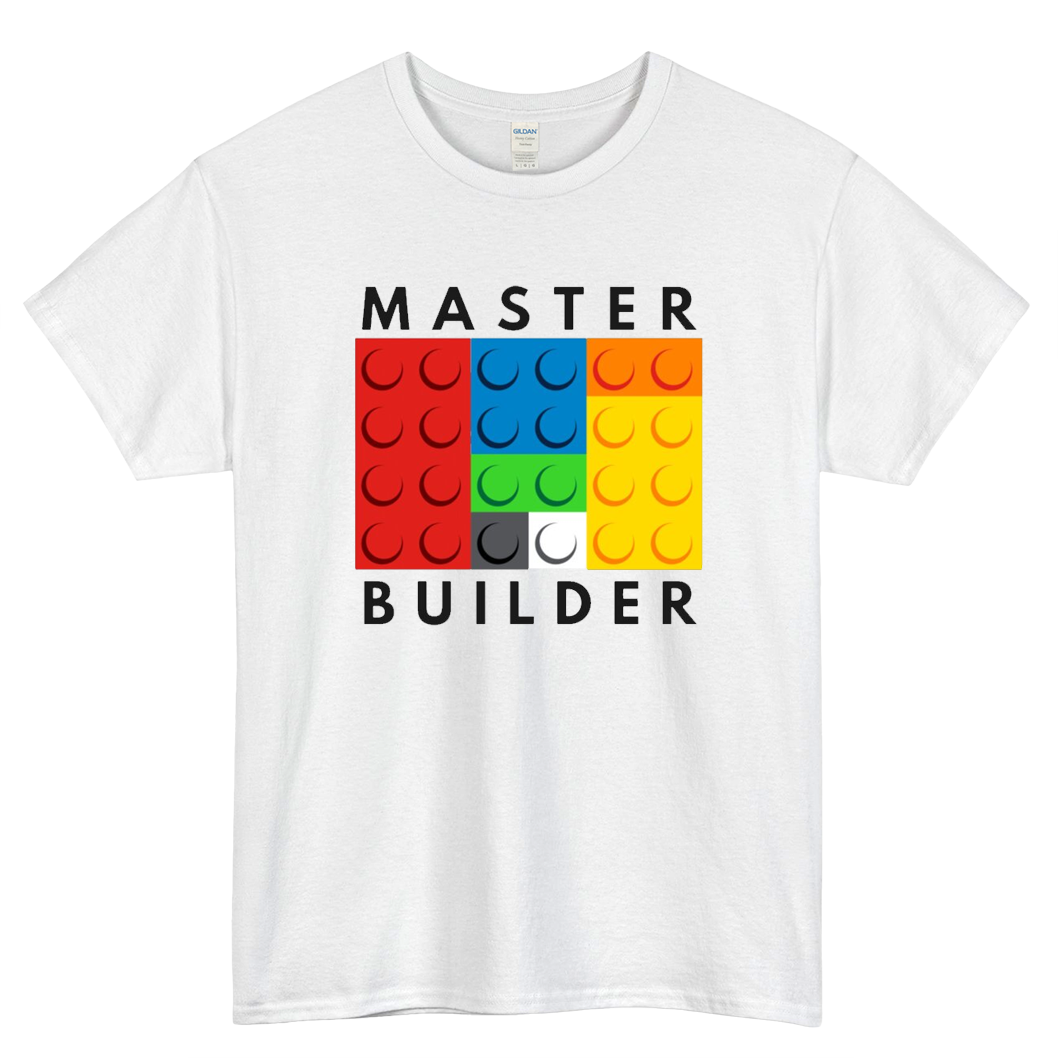 Master Builder Logo Mens Unisex Short Sleeve T-Shirt Size S-3XL - P