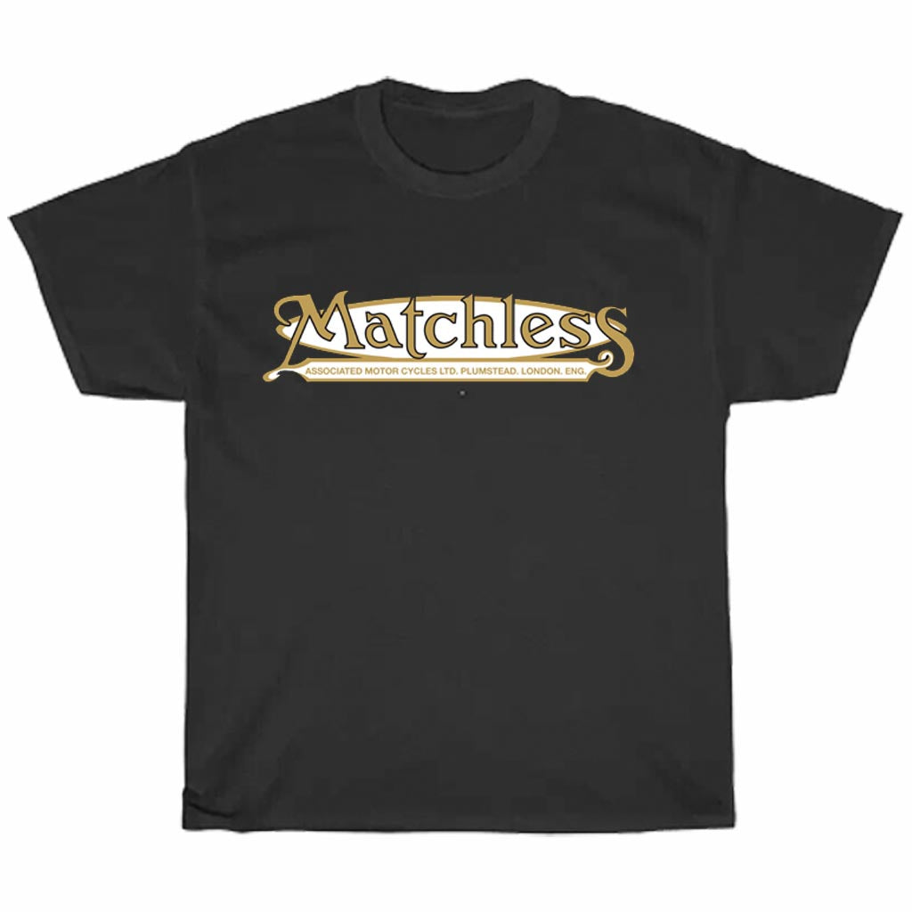 Matchless British Classic Logo Men's Unisex T Shirt Size S to 3XL
