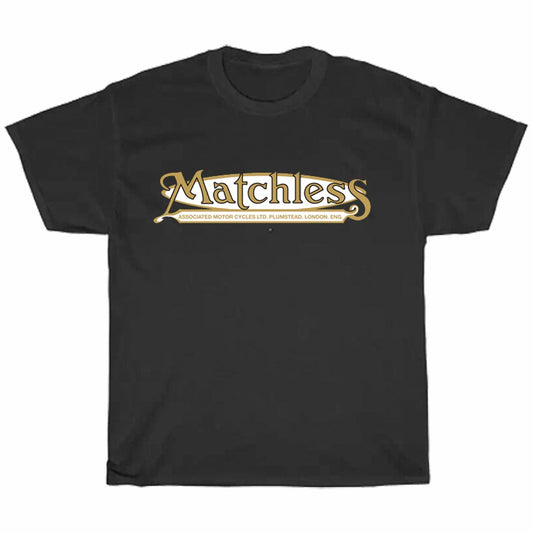 Matchless British Classic Logo Men's Unisex T Shirt Size S to 3XL