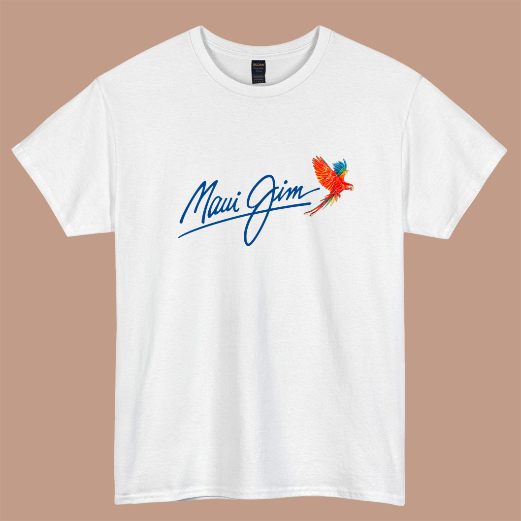 Maui Jim Eyewear Logo Short sleeve t shirt size S-3XL -P