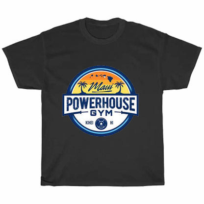Maui Powerhouse Gym logo Men's Unisex T Shirt Size S to 3XL