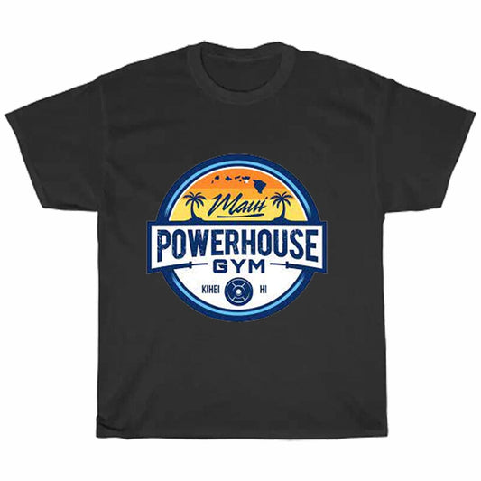Maui Powerhouse Gym logo Men's Unisex T Shirt Size S to 3XL