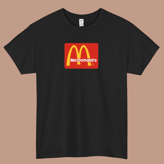 McDonald’s  3 Logo Mens Unisex Short Sleeve T-Shirt Size S-3XL