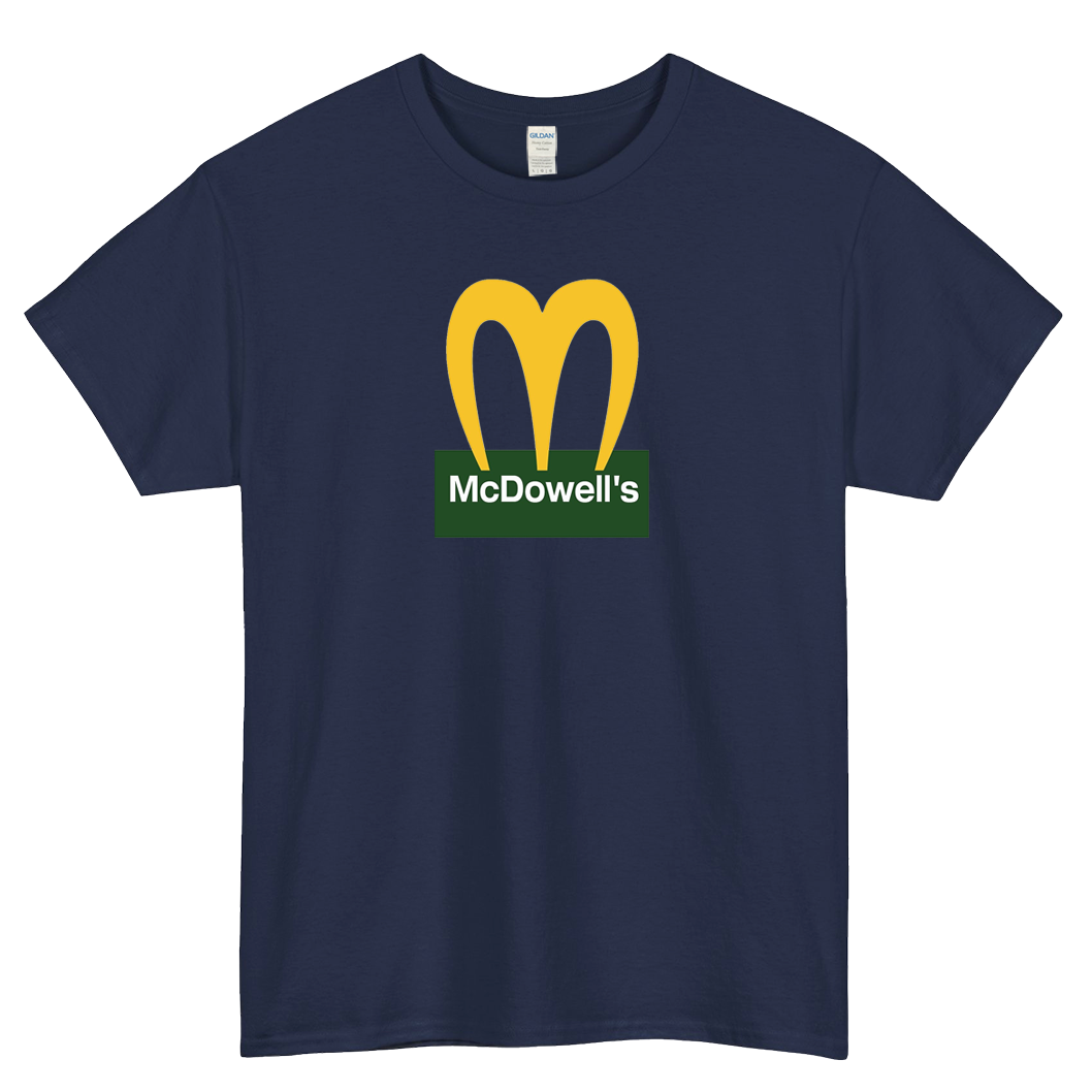 MC DOWELLS RESTAURANT LOGO SHORT SLEEVE T SHIRT -P