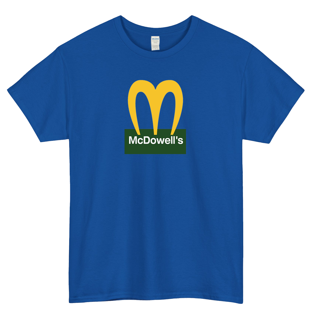 MC DOWELLS RESTAURANT LOGO SHORT SLEEVE T SHIRT -P