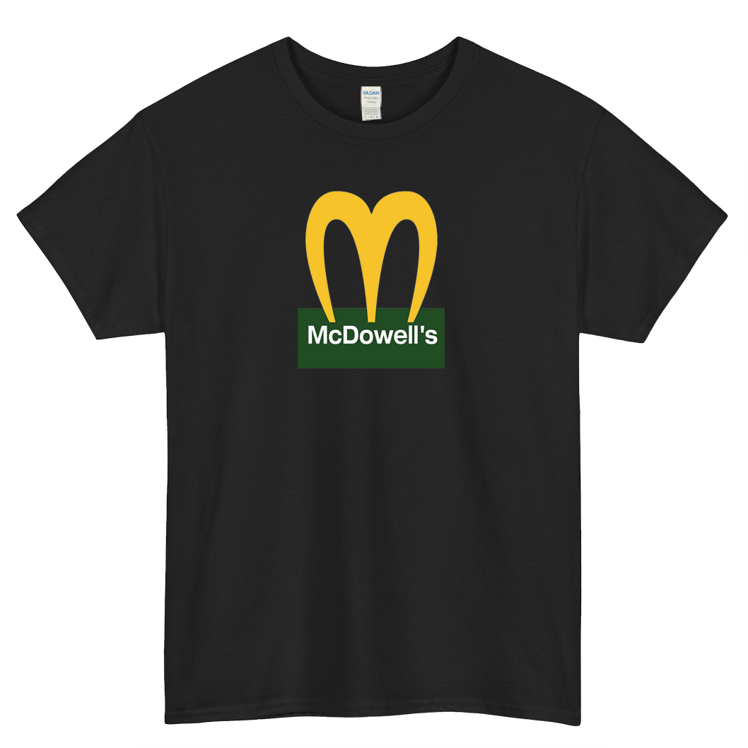 MC DOWELLS RESTAURANT LOGO SHORT SLEEVE T SHIRT -P