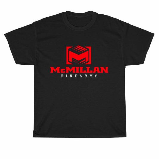 Mcmillan Firearms Guns Logo Men's Unisex T Shirt Size S to 3XL