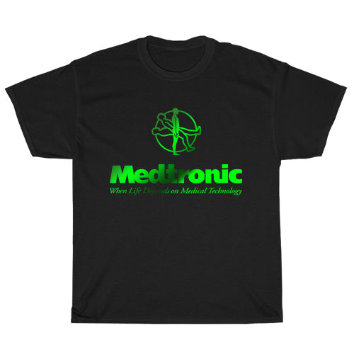 Medtronic Medical technology logo Unisex Men's T Shirt Size S to 3XL