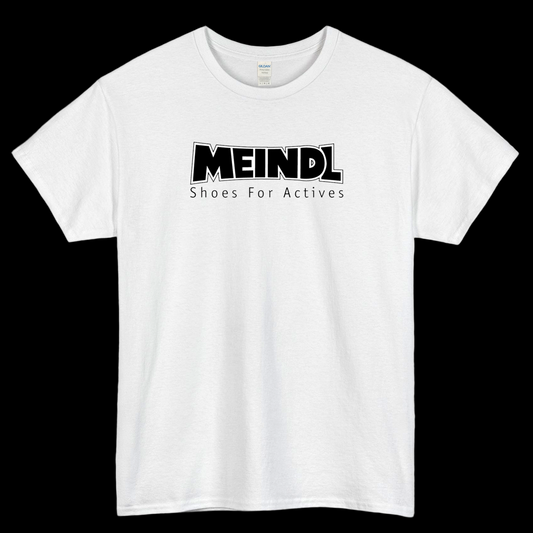 Meindl Shoes for Activity Logo Mens Unisex Short Sleeve T-Shirt Size S-3XL - P