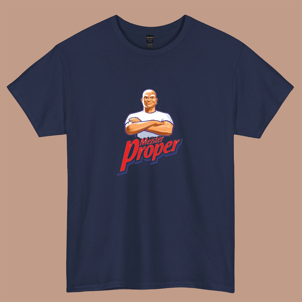 Meister Proper logo short sleeve t shirt S-3XL-P