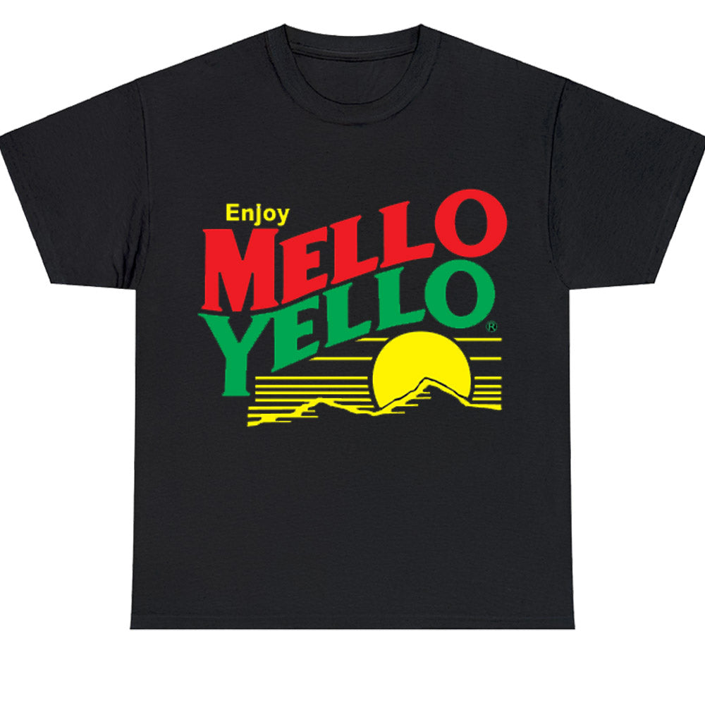 Mello Yello Logo Men's Unisex T Shirt Size S to 3XL