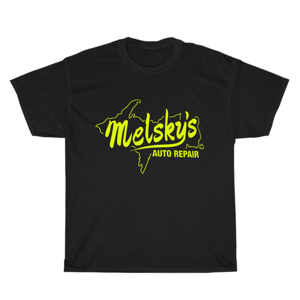 Melsky's Auto Repair Logo Men's Unisex T Shirt Size S to 3XL