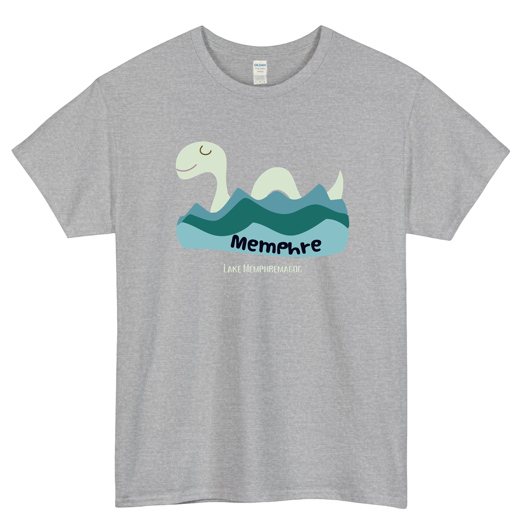 Memphre the Lake Logo Mens Unisex Short Sleeve T-Shirt Size S-3XL - P