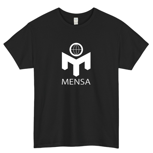 Mensa International LOGO SHORT SLEEVE T SHIRT SIZE S-3XL - P