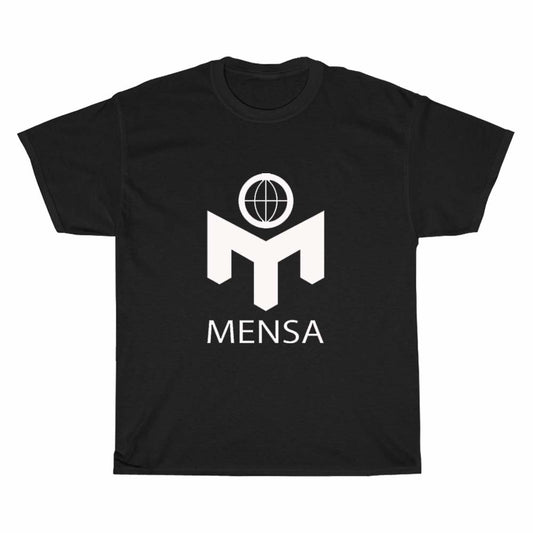 Mensa Logo Men's Unisex T Shirt Size S to 3XL