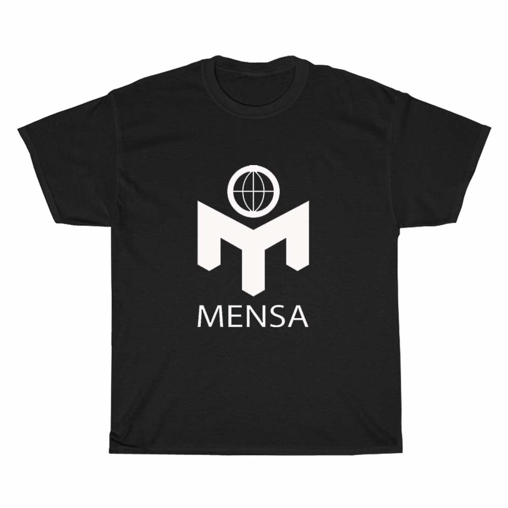 Mensa Logo Men's Unisex T Shirt Size S to 3XL