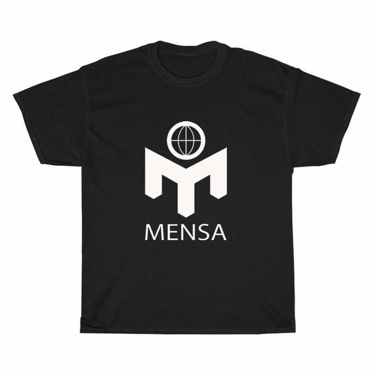 Mensa Logo Men's Unisex T Shirt Size S to 3XL