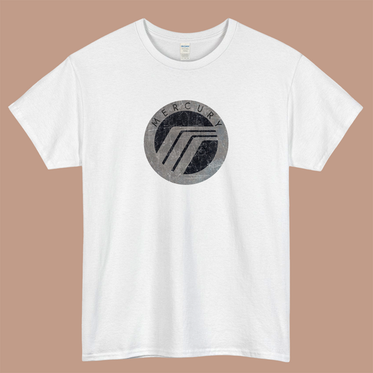 Mercury Retro Badge Logo Mens Unisex Short Sleeve T-Shirt Size S-3XL - P