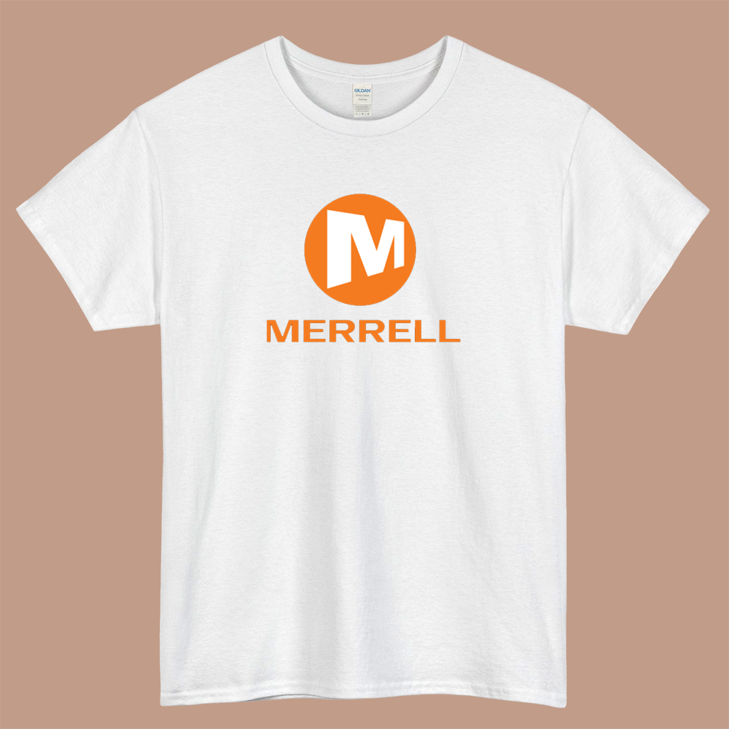 Merrell Footwear Brand Logo Mens Unisex Short Sleeve T-Shirt Size S-3XL