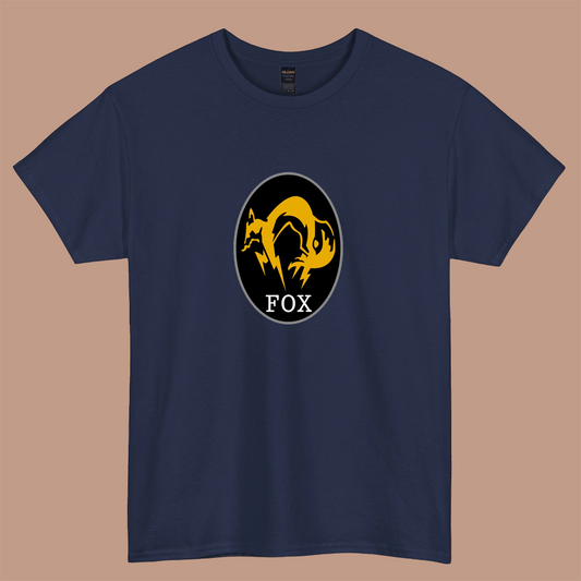 Metal Gear Fox Logo short sleeve t shirt Size S-3XL -P