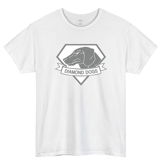 Metal Gear Solid - Diamond Dogs Logo Mens Unisex Short Sleeve T-Shirt Size S-3XL - P