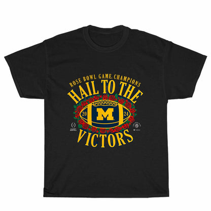 Michigan Wolverines Football 2024 Logo Unisex Men's T Shirt Size S to 3XL