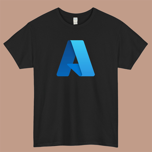 Microsoft Azure Essential Logo Mens Unisex Short Sleeve T-Shirt Size S-3XL - P