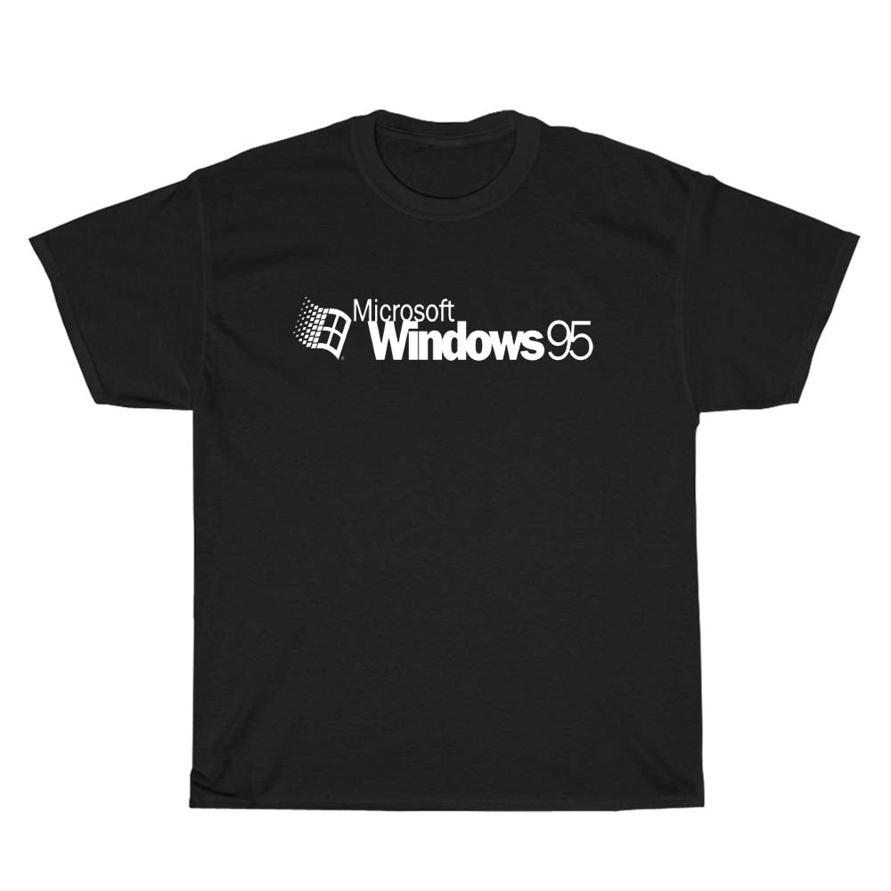 Microsoft Windows95 Logo Men's Unisex T Shirt Size S to 3XL