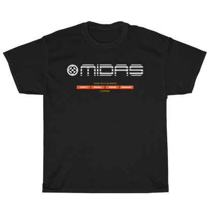 Midas Profesional Audio Logo Mens Unisex Short Sleeve T-Shirt Size S-3XL