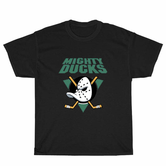 Mighty Ducks Logo Men's Unisex T Shirt Size S to 3XL