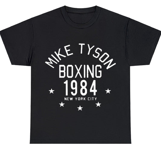 Mike Tyson Boxing 1984 Gym Logo Men's Unisex T Shirt Size S to 3XL
