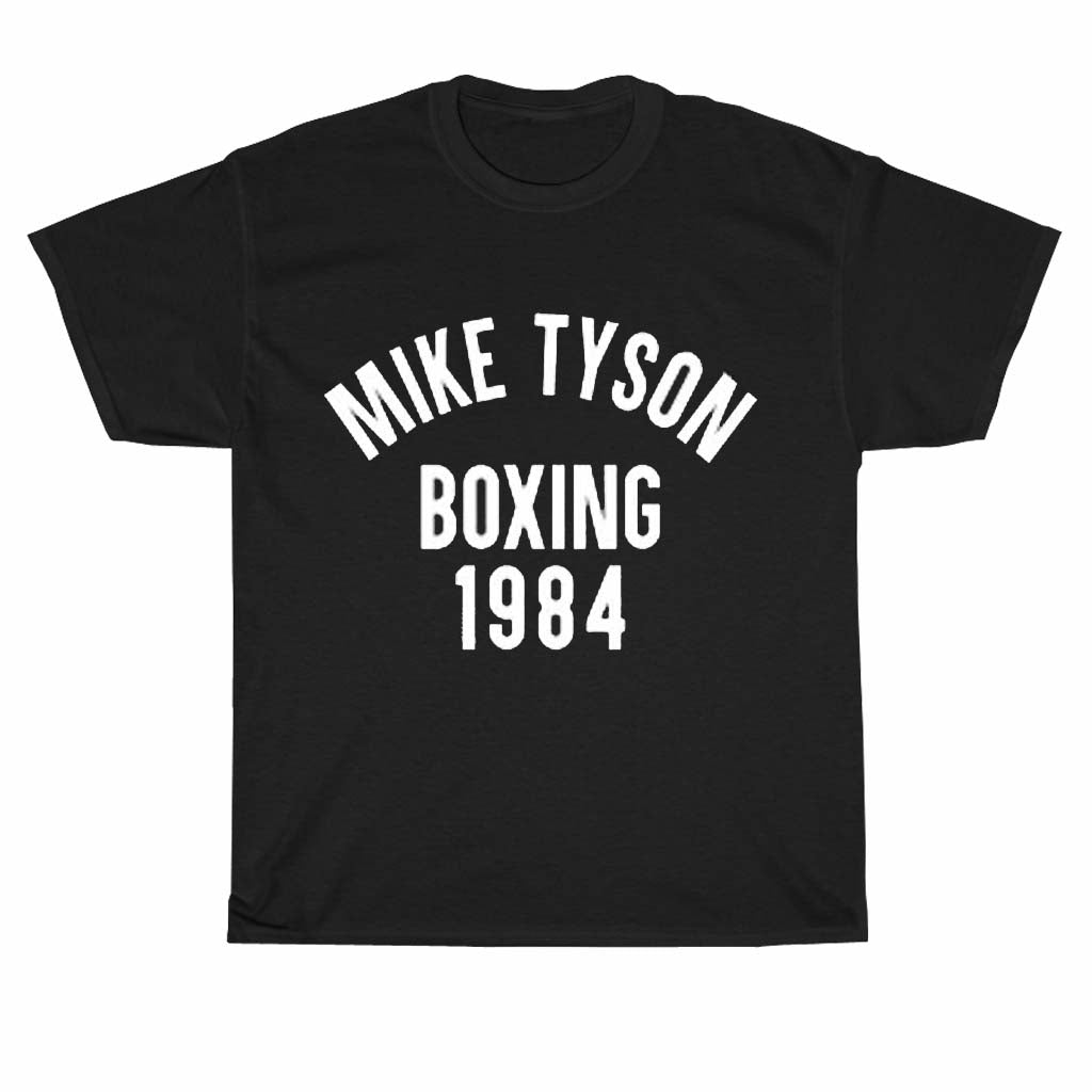 Mike Tyson Boxing 1984 Logo Men's Unisex T Shirt Size S to 3XL