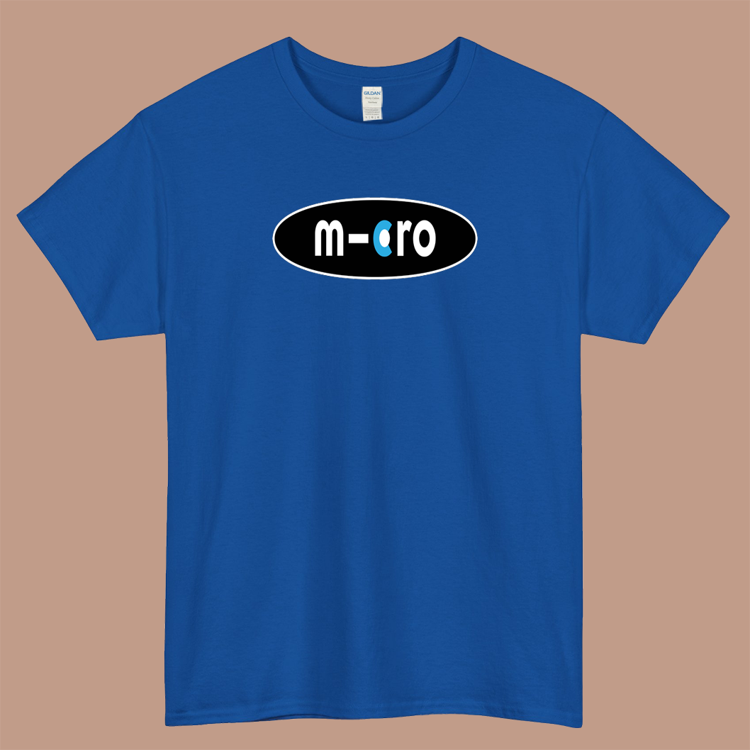 Mikro 2Logo Mens Unisex Short Sleeve T-Shirt Size S-3XL