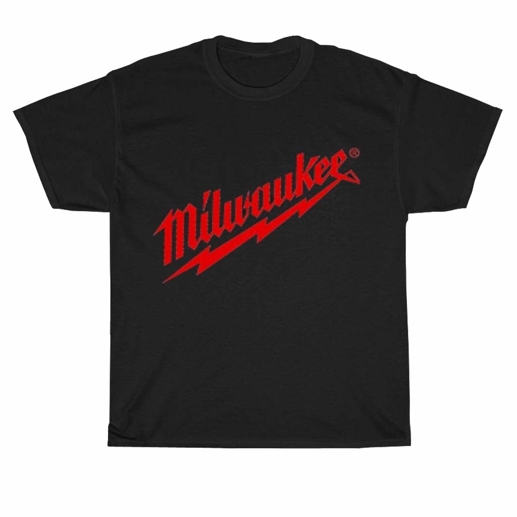 Milwaukee Tools Company Logo Men's Unisex T Shirt Size S to 3XL