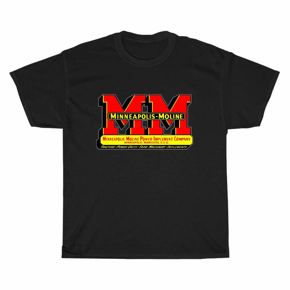 Minneapolis Moline Machinery logo Men's Unisex T Shirt Size S to 3XL