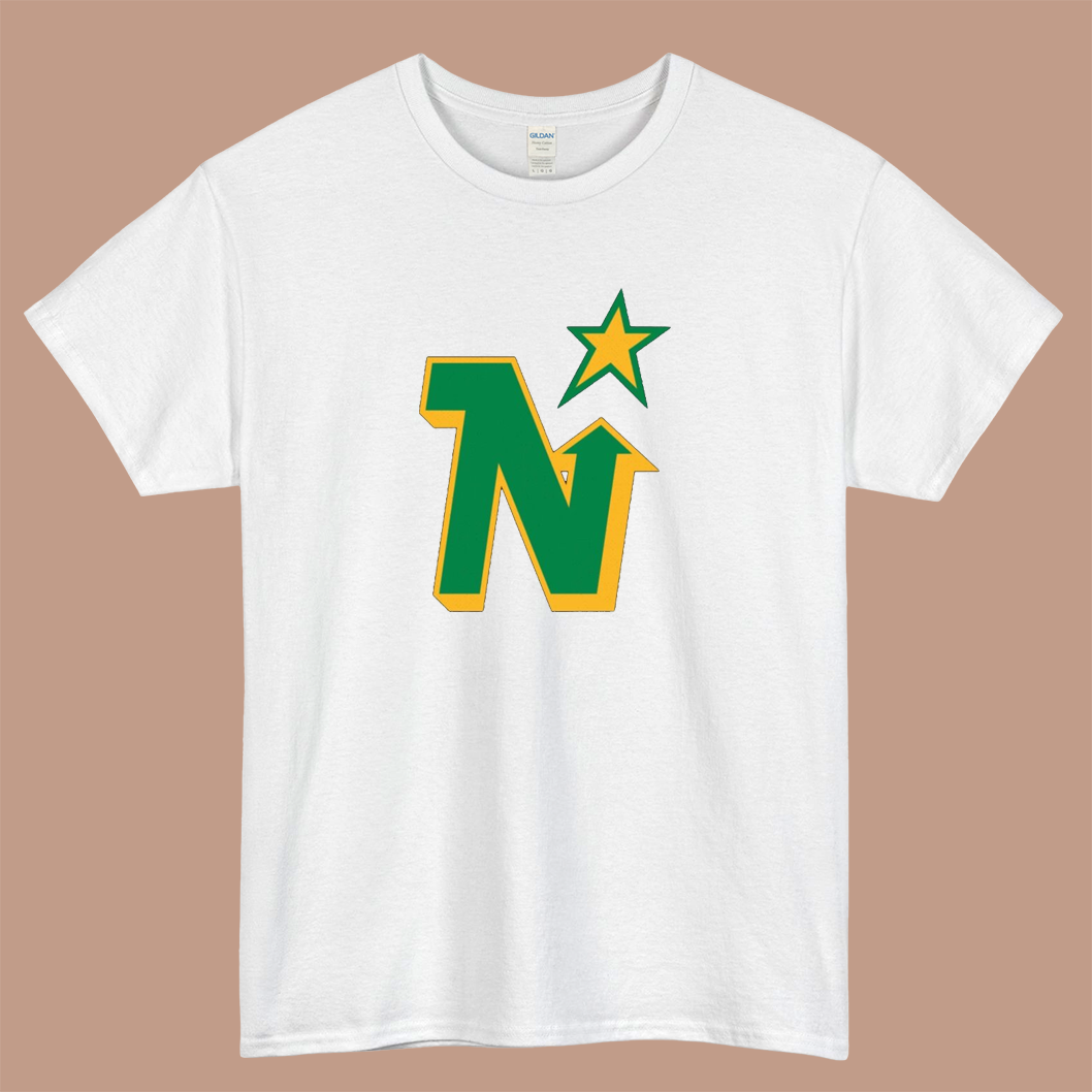 Minnesota North StarsLogo Mens Unisex Short Sleeve T-Shirt Size S-3XL - P
