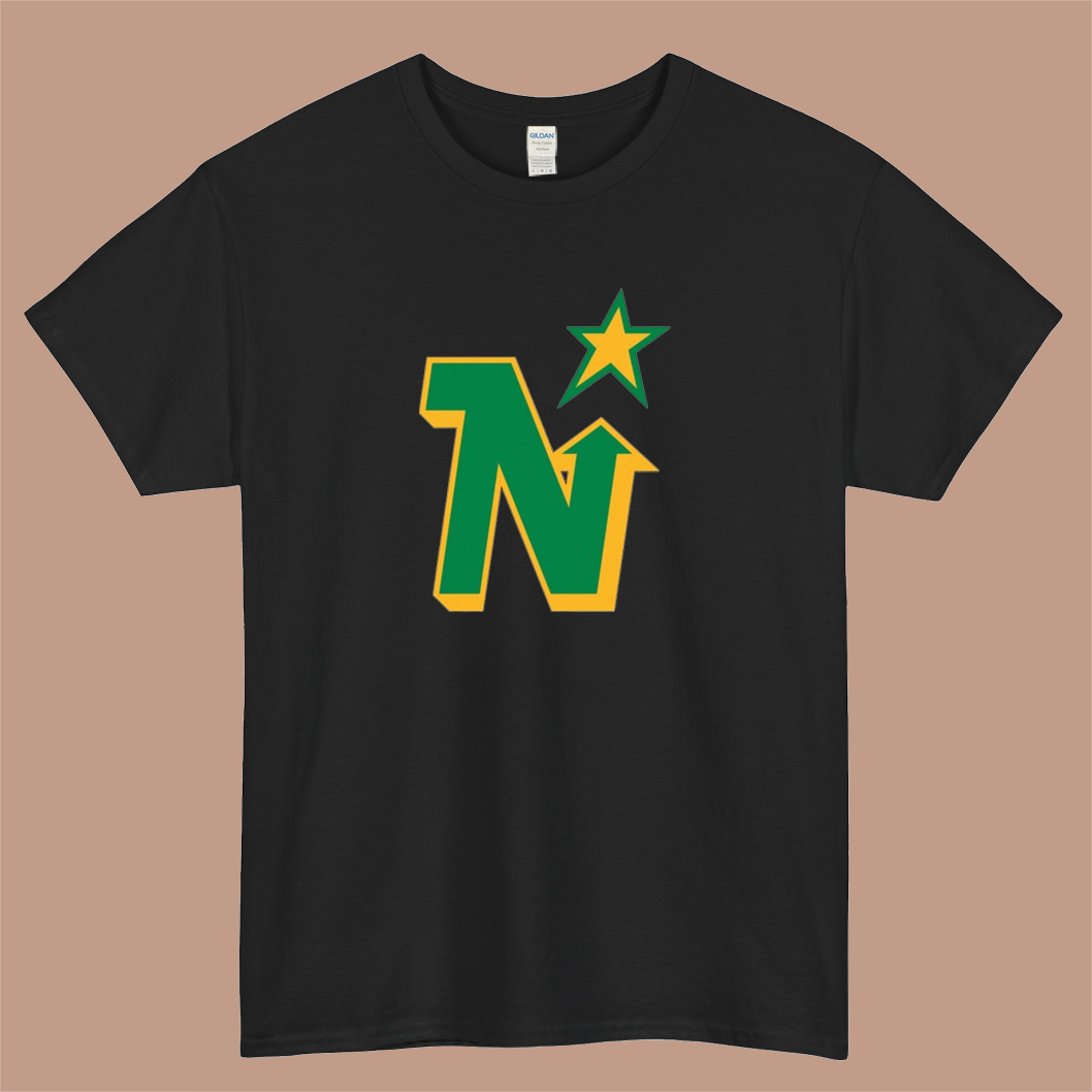 Minnesota North StarsLogo Mens Unisex Short Sleeve T-Shirt Size S-3XL - P