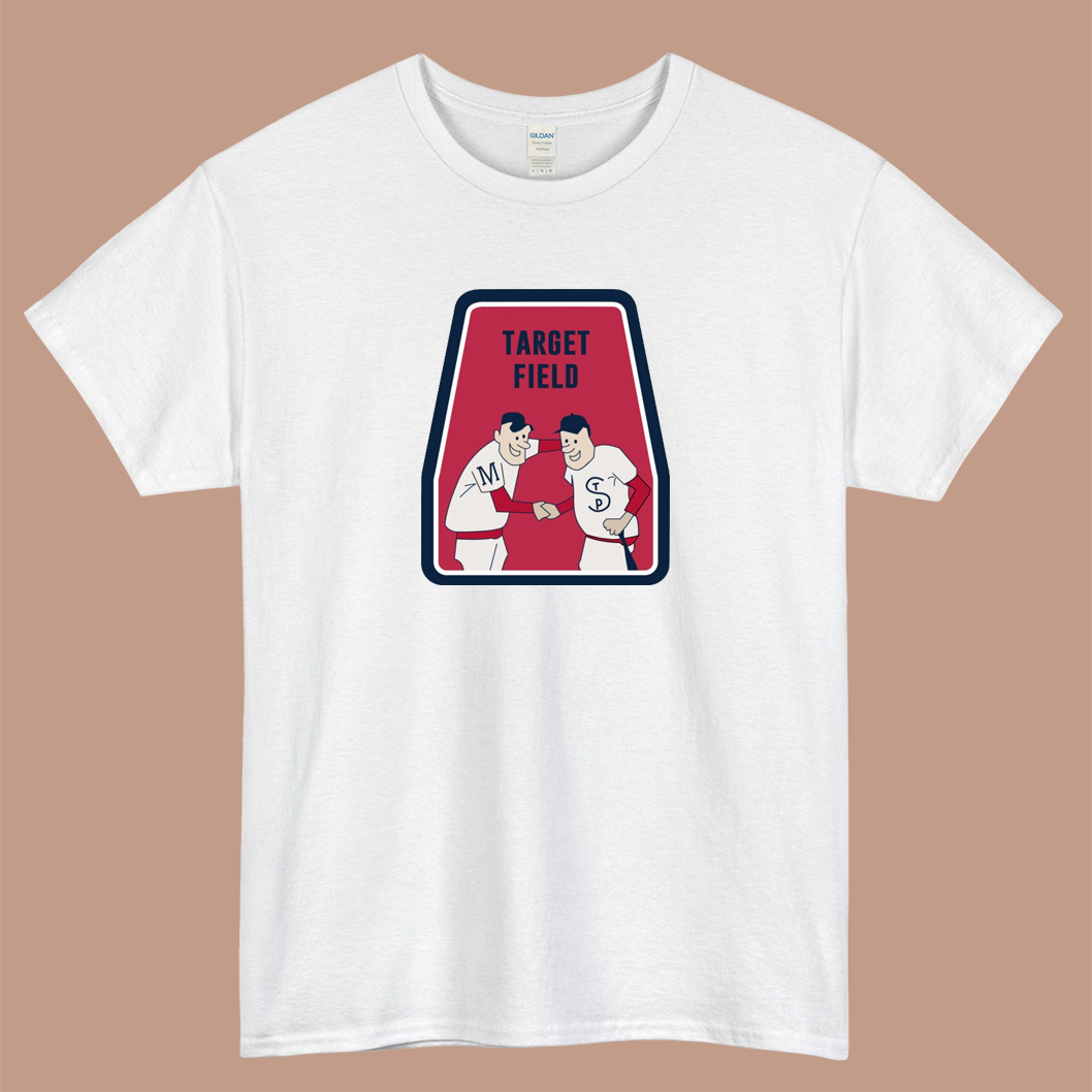 Minnesota Twins Merch & Gifts Logo Mens Unisex Short Sleeve T-Shirt Size S-3XL - P