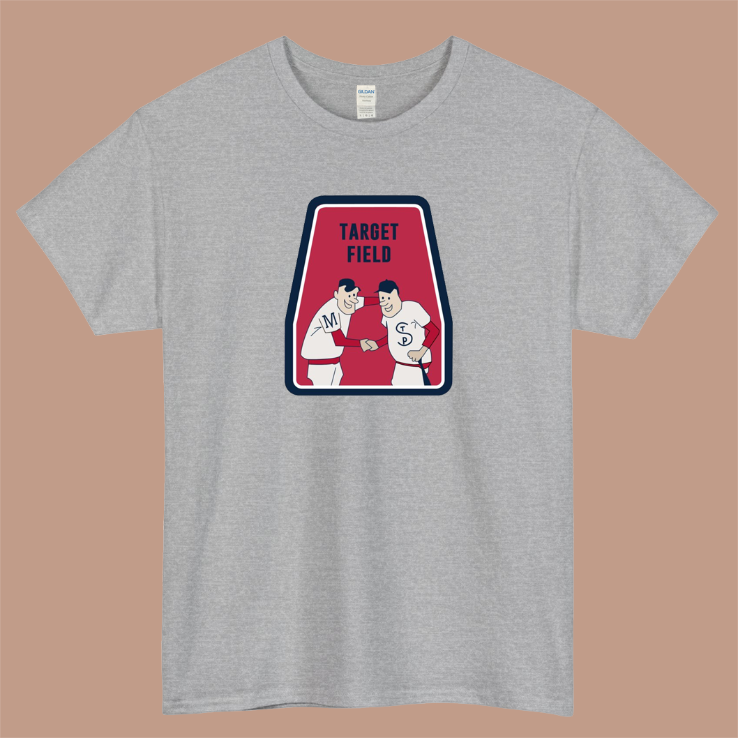 Minnesota Twins Merch & Gifts Logo Mens Unisex Short Sleeve T-Shirt Size S-3XL - P