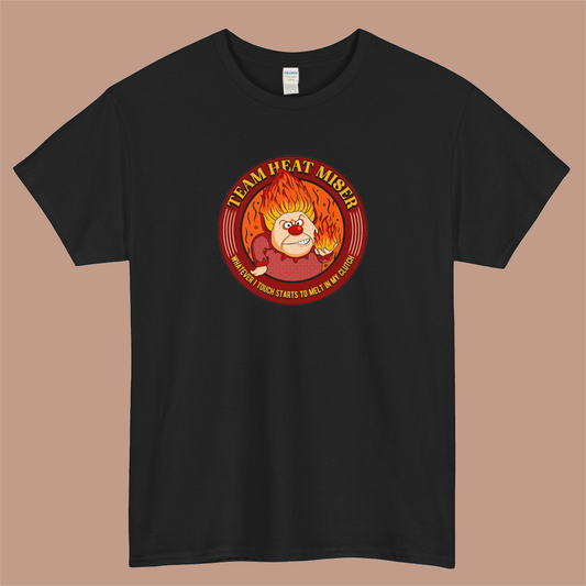Miser Brothers Team Heat Logo Mens Unisex Short Sleeve T-Shirt Size S-3XL - P