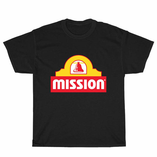Mission Foods tortillas Logo Men's Unisex T Shirt Size S to 3XL