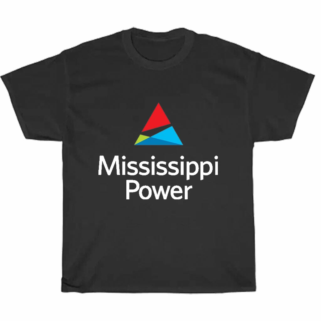Mississippi Power Logo Men's Unisex T Shirt Size S to 3XL