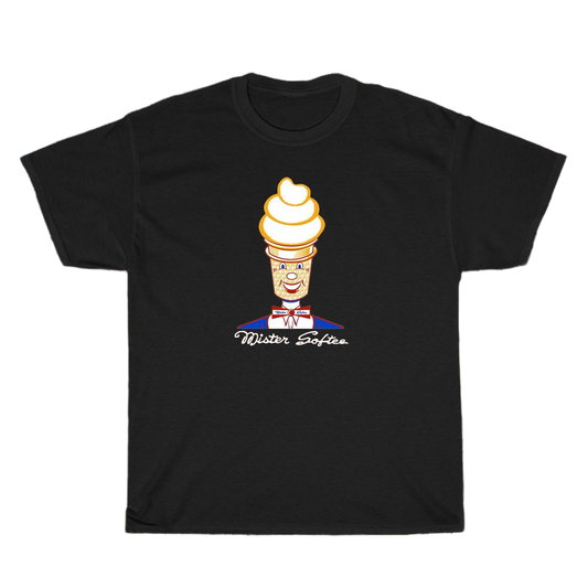 Mister Softee Ice Cream Logo Men's Unisex T Shirt Size S to 3XL