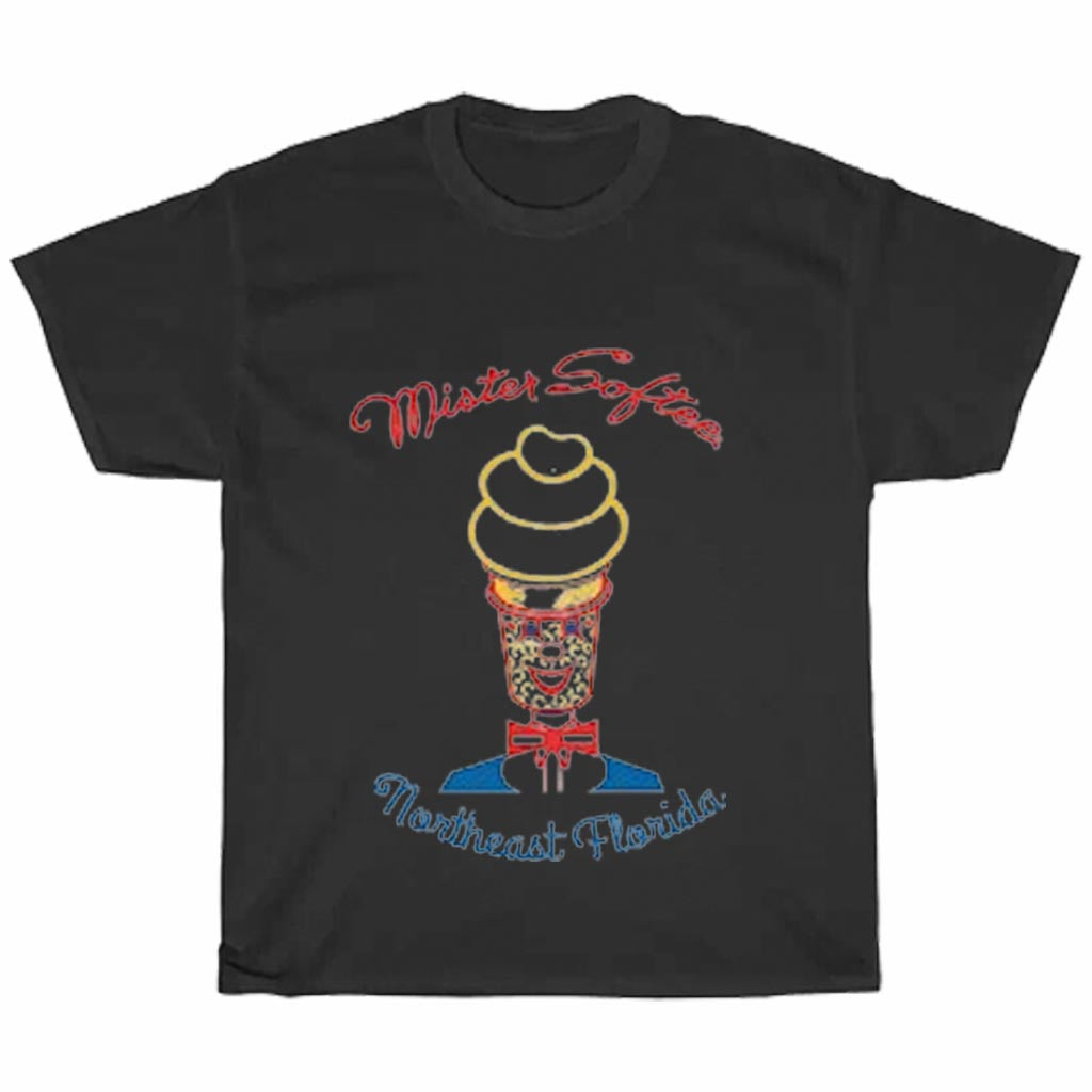 Mister Softee Reproduction Ice Cream Logo Men's Unisex T Shirt Size S to 3XL